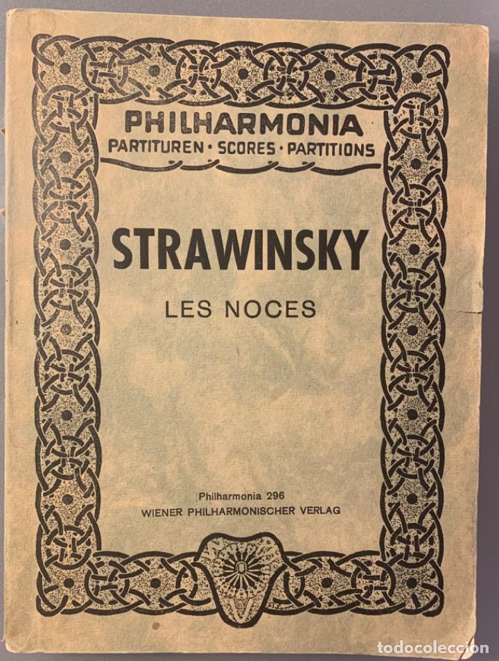 Libros antiguos: Strawinsky. Les Noces - Foto 1