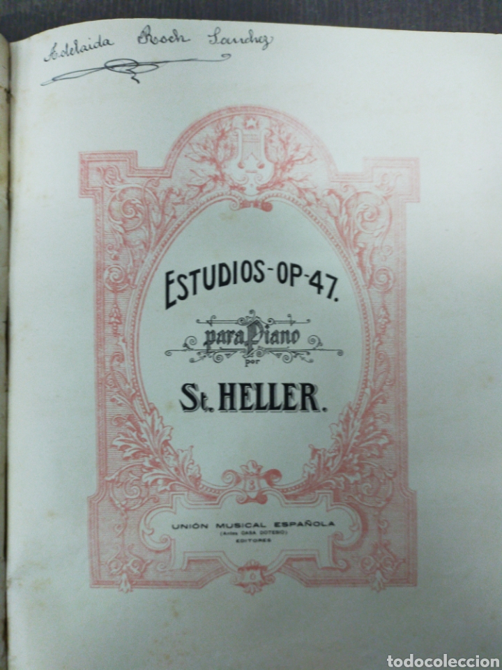 Libros antiguos: Antiguo libro de partituras. - Foto 5