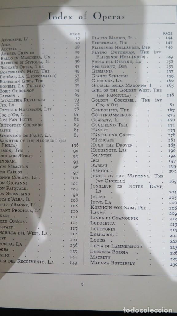 Libros antiguos: 1929.- OPERA AT HOME - Foto 4