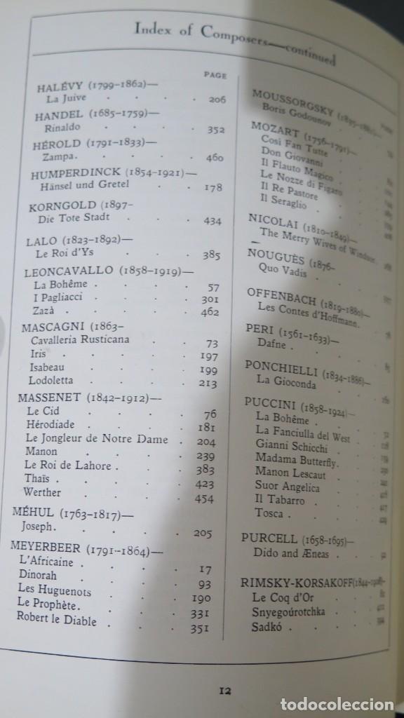 Libros antiguos: 1929.- OPERA AT HOME - Foto 7