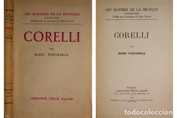 Libros antiguos: PINCHERLE, Marc. Corelli. 1933. - Foto 1