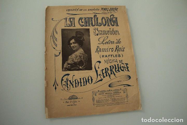 Libros antiguos: LA CHULONA - Foto 1
