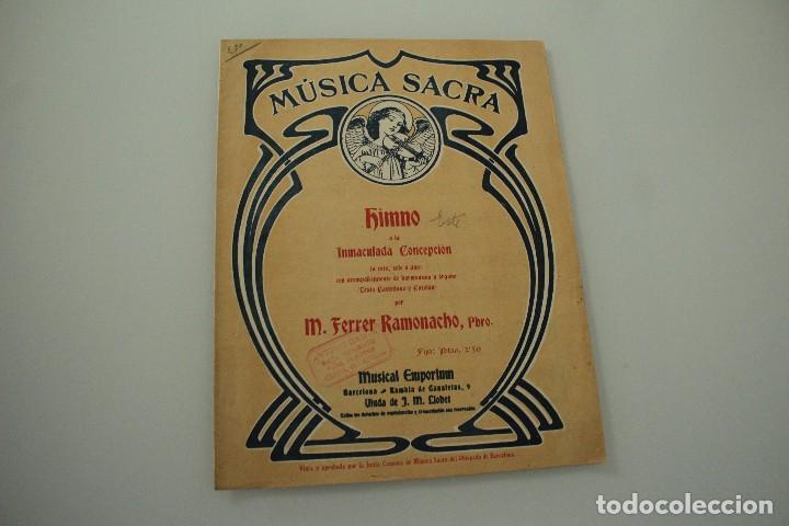 Libros antiguos: MUSICA SACRA - Foto 1