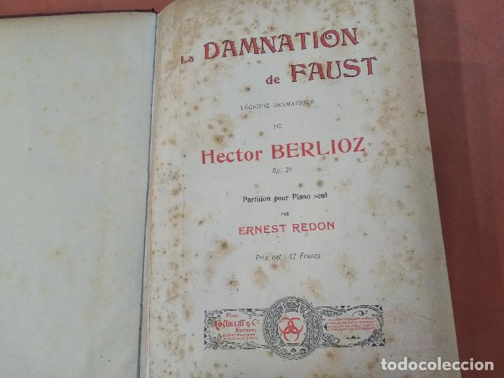 Libros antiguos: la damnation de faust - hector berlioz - AMUB - Foto 9