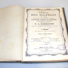 Libros antiguos: SOLFÈGE DES SOLFÈGES (1886) - 2º VOLUMEN - A.L. DANHAUSAER - L. LEMOINE.. Lote 247486565