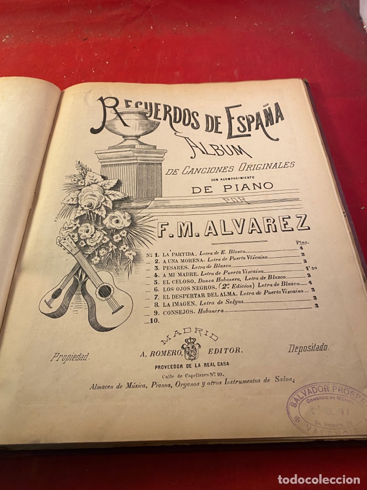 Libros antiguos: Piezas para piano - Foto 6