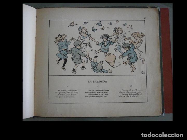Libros antiguos: Cansons per la mainada. Apeles Mestres - Foto 4