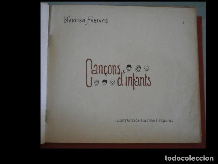 Libros antiguos: Can&ccedil;ons dinfants. Narcisa Freixas - Foto 5