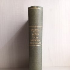 Libros antiguos: NOTES D'UN MUSICIEN EN VOYAGE. JACQUES OFFENBACH. CALMANN LEVY EDITEUR 1877. FRANCÉS