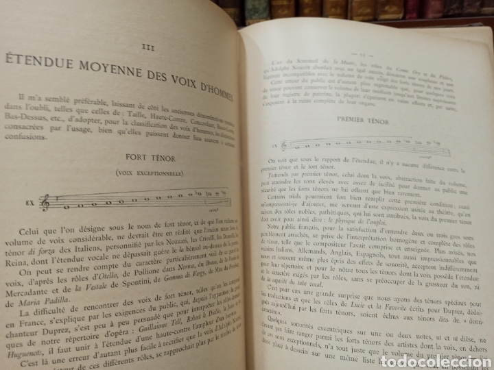 Libros antiguos: FAURE: LA VOIX ET LE CHANT. Traité pratique. - Foto 5 - 335952608