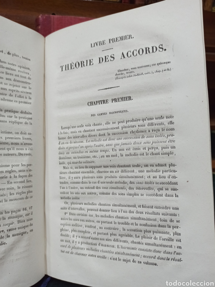 Libros antiguos: EMILE CHEVE: MÉTHODE ÉLÉMENTAIRE DHARMONIE. 2 tomos. 1856 - Foto 7 - 335959033