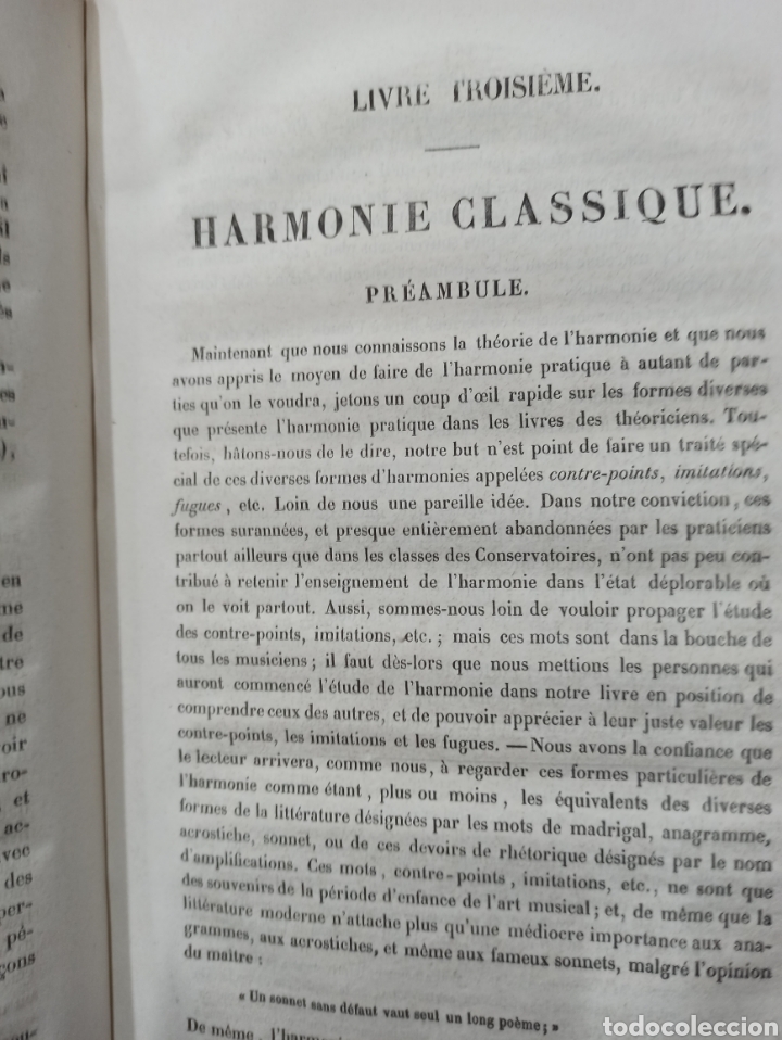 Libros antiguos: EMILE CHEVE: MÉTHODE ÉLÉMENTAIRE DHARMONIE. 2 tomos. 1856 - Foto 12 - 335959033