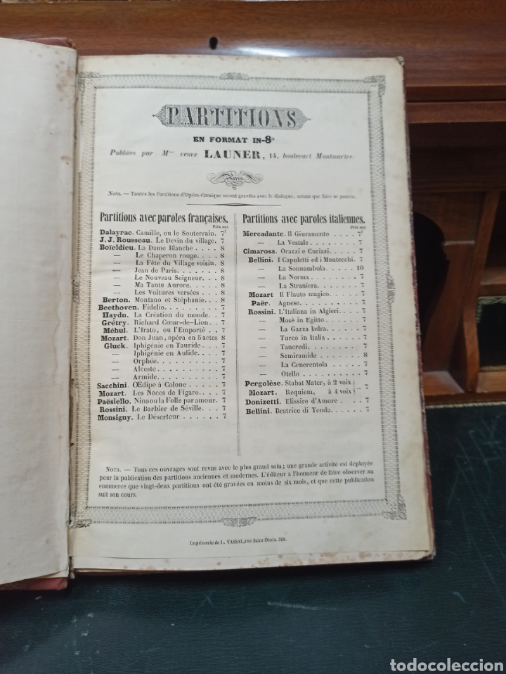 Libros antiguos: BEETHOVEN FIDELIO. Opéra Complet. Partition de piano et chant, paroles françaises. - Foto 2 - 335970248