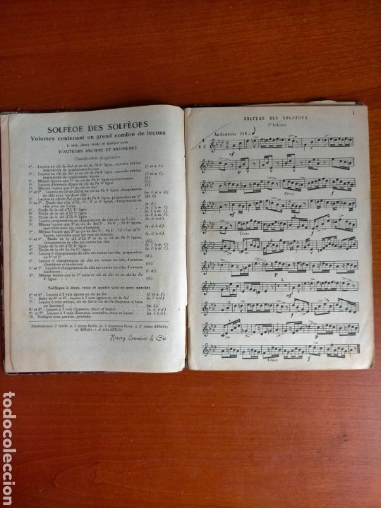 Libros antiguos: SOLFEO DE LOS SOLFEOS VOLUMEN III - Foto 3
