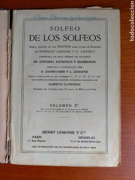 Libros antiguos: SOLFEO DE LOS SOLFEOS VOLUMEN III - Foto 9
