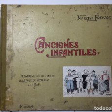 Libros antiguos: CANCIONES INFANTILES PREMIADAS EN LA FIESTA DE LA MÚSICA CATALANA DE 1905
