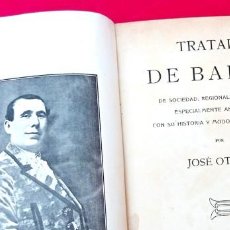 Libros antiguos: TRATADO DE BAILES - JOSE OTERO - 1912