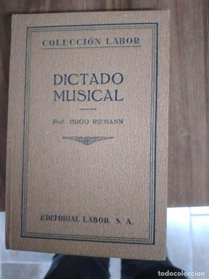 Libros antiguos: Dictado Musical. - Foto 1