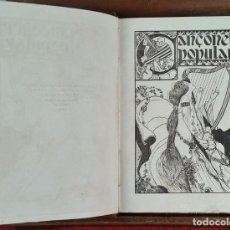 Libros antiguos: CANÇONER POPULAR. AURELI CAPMANY. PREIMERA Y SEGUNDA SERIE. 1903/1907.