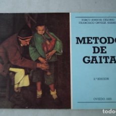 Libros antiguos: METODO DE GAITA. XUACU AMIEVA Y FRANCISCO ORTEGA. Lote 366376126