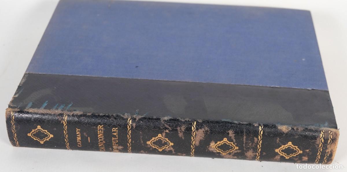 Libros antiguos: Can&ccedil;oner popular - Capmany 1913 - Foto 5