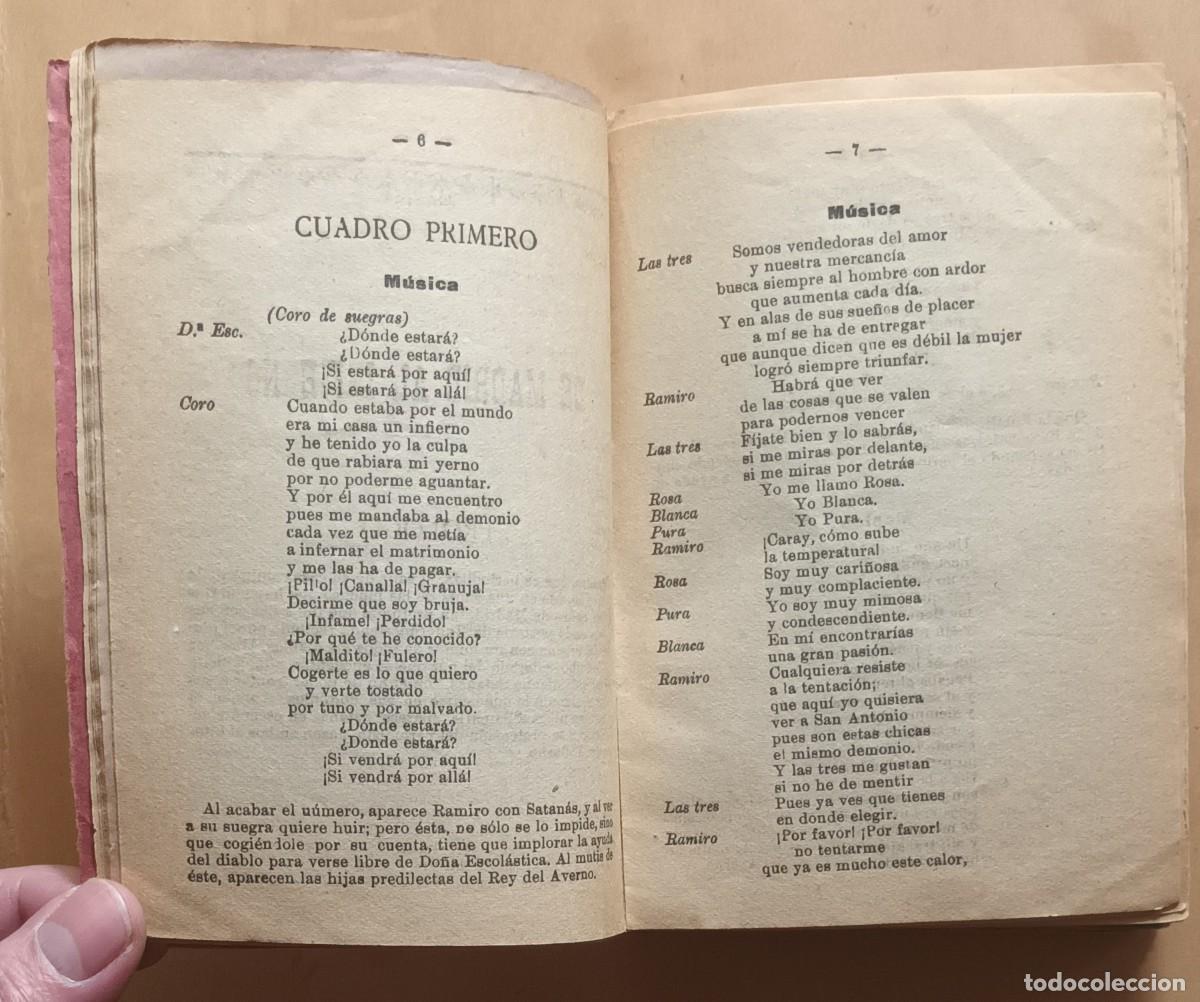 Libros antiguos: ARGUMENTOS Y CANTABLES (1908 &ndash; 1918) - Foto 5
