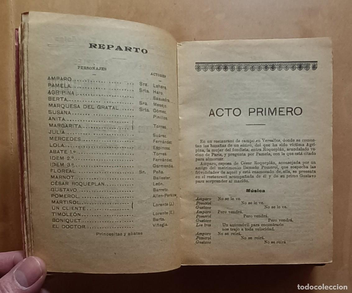 Libros antiguos: ARGUMENTOS Y CANTABLES (1908 &ndash; 1918) - Foto 7