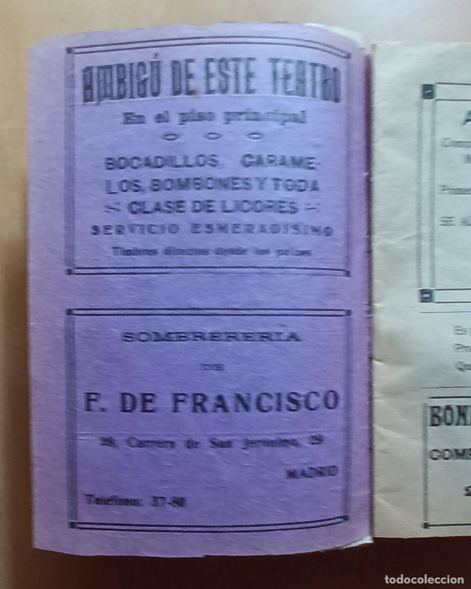 Libros antiguos: ARGUMENTOS Y CANTABLES (1908 &ndash; 1918) - Foto 11