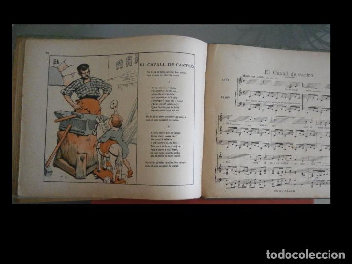 Libros antiguos: Cansons per la mainada. Apeles Mestres - Foto 2