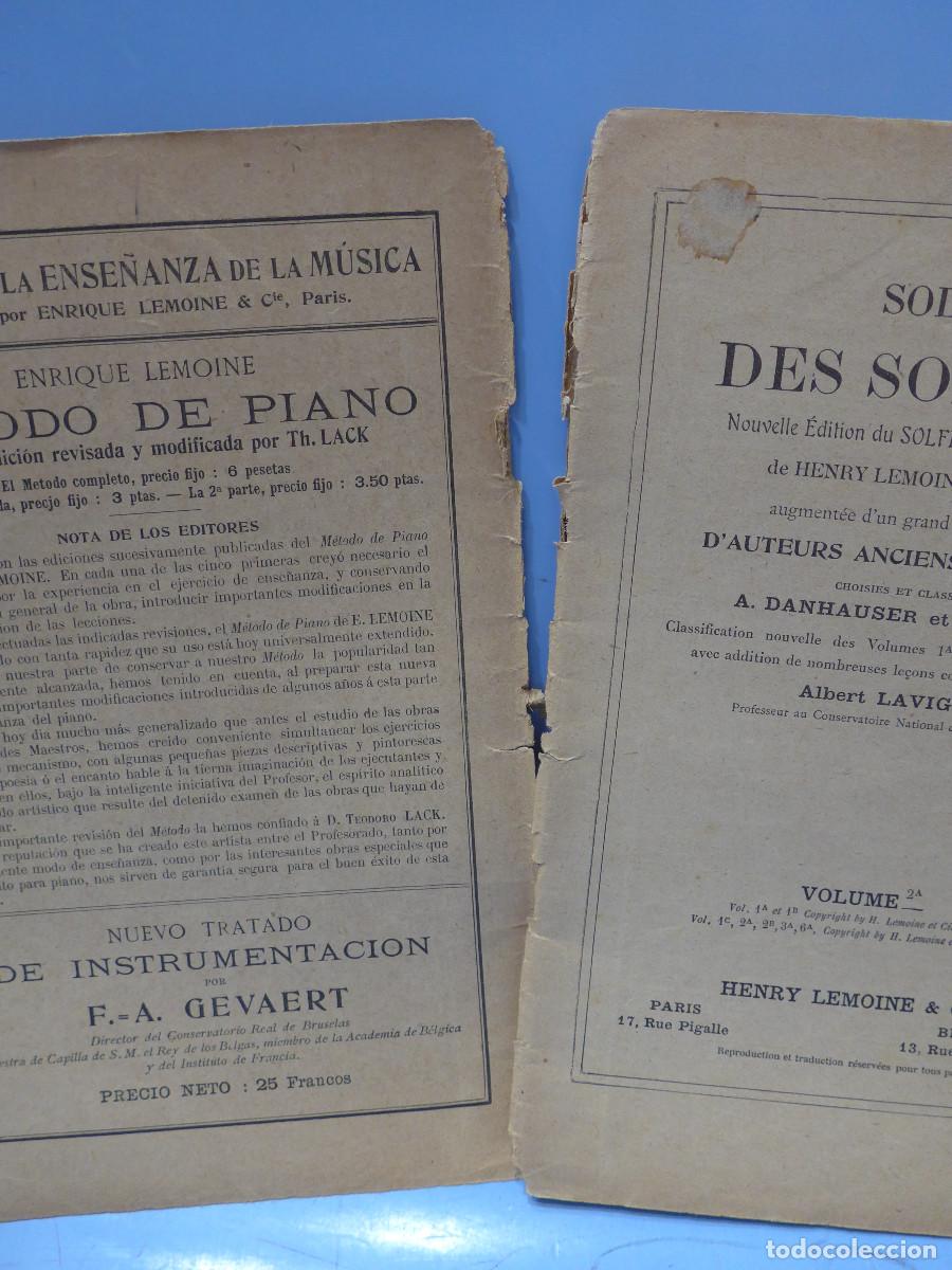 Libros antiguos: SOLFEO DE LOS SOLFEOS VOLUMEN 2A - Foto 4
