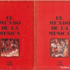 Libros antiguos: 4 CUADERNOS DE LA COLECCION EL MUNDO DE LA MUSICA (Nº1 A 4) - RTVE