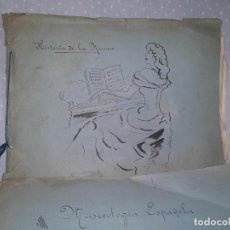 Libros antiguos: ANTIGUOS LIBROS MANUSCRITOS MUSICOLOGIA ESPAÑOLA - AÑO 1950 - ENRIQUE ROIG MASRIERA.. Lote 401483189