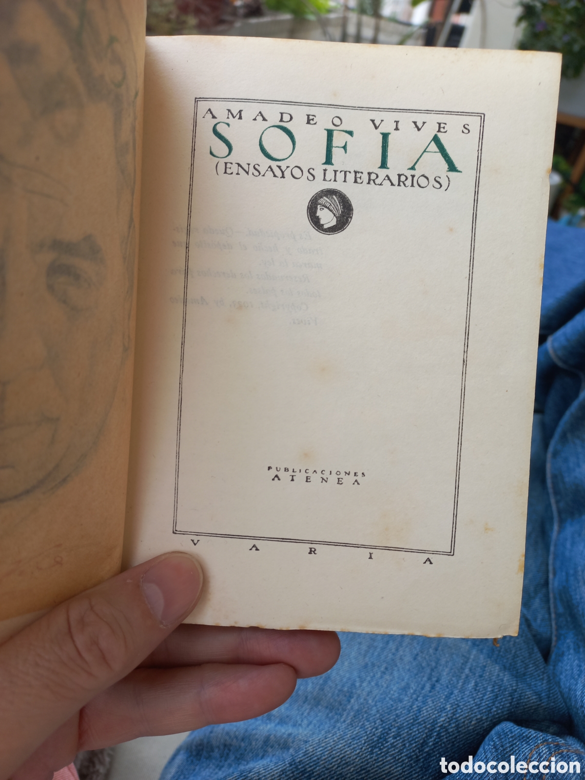 Libros antiguos: Sof&iacute;a, Amadeo Vives - Foto 4