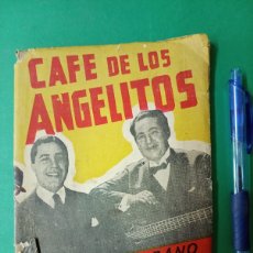 Libros antiguos: ANTIGUO LIBRO CAFE DE LOS ANGELITOS. VIDA BIOGRÁFICA CANCIONES GARDEL-RAZZANO. ARGENTINA.