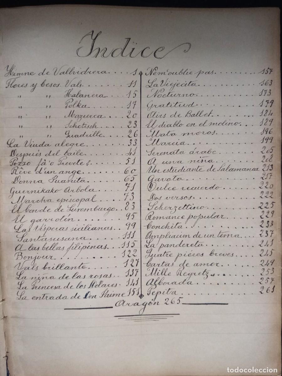 Libros antiguos: Libro de 44 partituras antiguo. - Foto 3