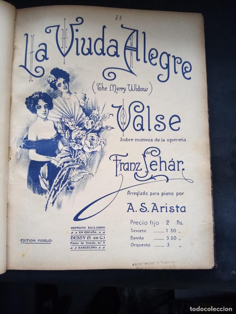 Libros antiguos: Libro de 44 partituras antiguo. - Foto 9