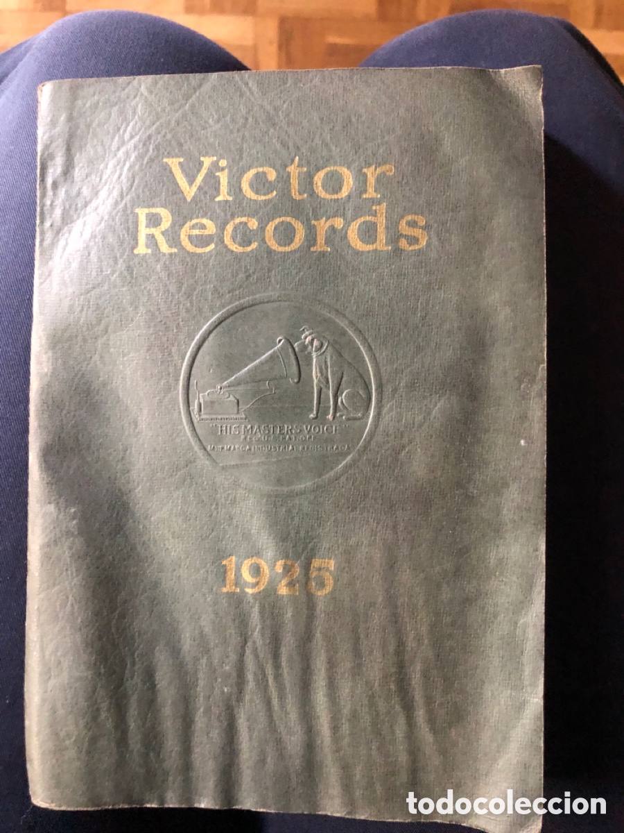 Libros antiguos: Victor Records. 1925. Cat&aacute;logo de discos. - Foto 1
