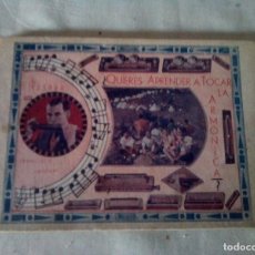 Libros antiguos: LIBRO ”QUIERES APRENDER A TOCAR LA ARMONICA” AÑO 1951 6ª EDICION DE FRANCISCO LA TORRE