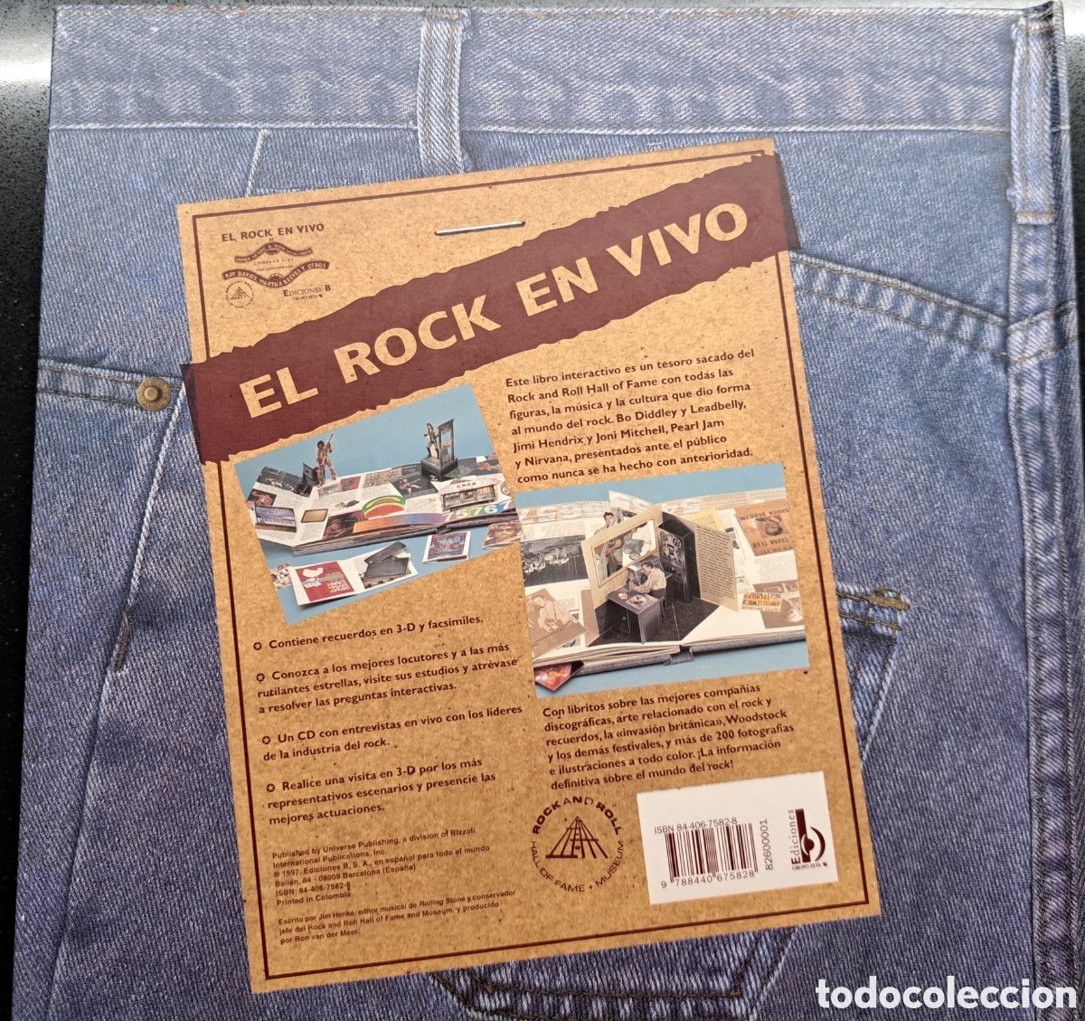 Libros antiguos: El Rock en vivo - Foto 1