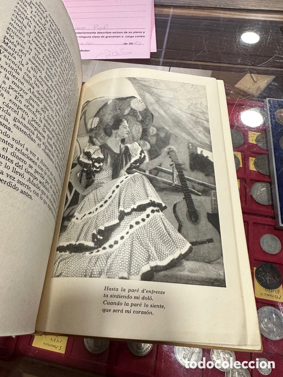 Libros antiguos: Antiguo libro gitanos y cante jondo - Foto 10