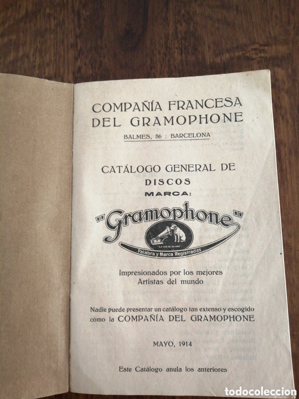 Libros antiguos: La voz de su amo - Foto 2