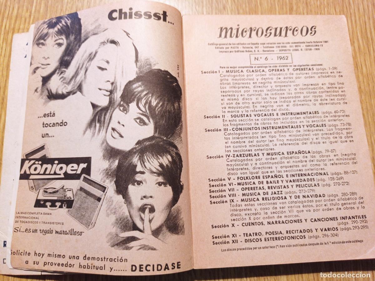 Libros antiguos: CATALOGO GENERAL 1962 - Foto 4
