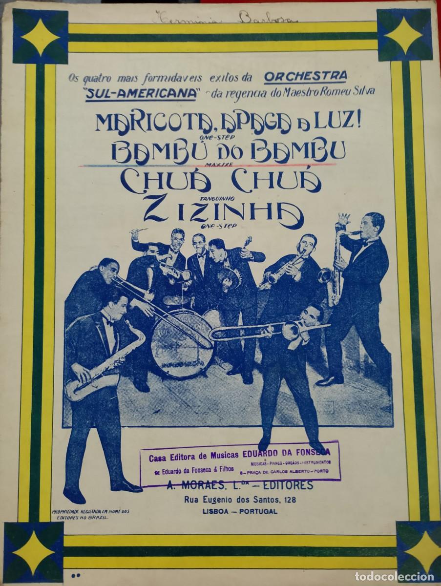 Libros antiguos: Partitura: Bamb&uacute; do Bamb&uacute; - Romeu Silva &rdquo;Maxixe&rdquo; - Foto 1