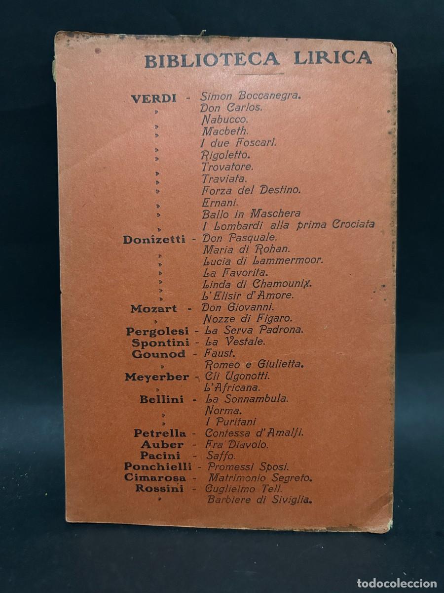 Libros antiguos: W. A MOZART - DON GIOVANNI - PROGRAMA DE OPERA - Foto 3