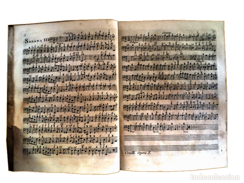 Libros antiguos: CORELLI. (Arcangelo) - SONATE A TRE [+ SONATE DA CAMERA A TRE] - Foto 2