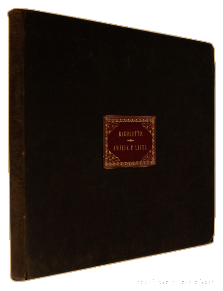Libros antiguos: VERDI. (Giuseppe) - RIGOLETTO - Foto 4