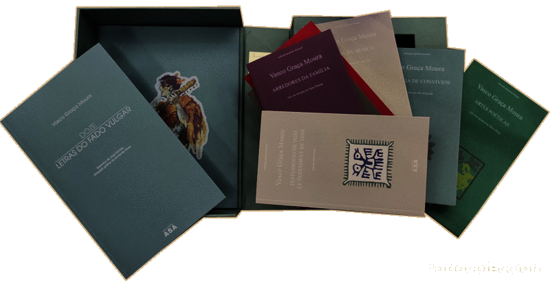 Libros antiguos: GRA&Ccedil;A MOURA. (Vasco) - SETE LIVROS E UM CD. - Foto 2