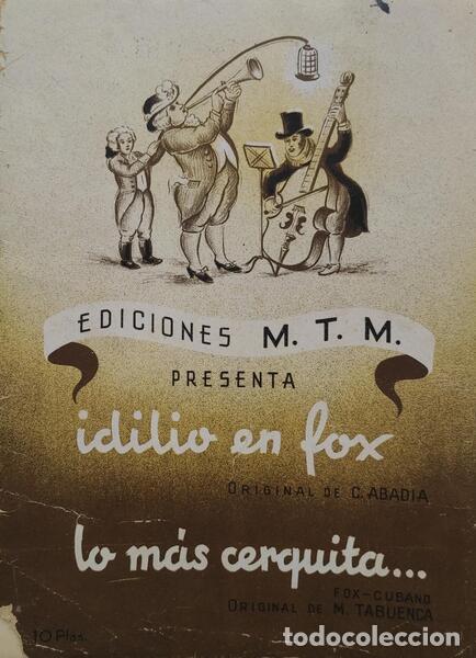 Libros antiguos: ABADIA. (Concepci&oacute;n) - IDILIO EN FOX. - Foto 1