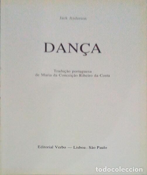 Libros antiguos: ANDERSON. (Jack) - DAN&Ccedil;A. - Foto 2
