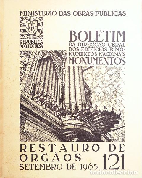 Libros antiguos: RESTAURO DE ORG&Atilde;OS. - Foto 1